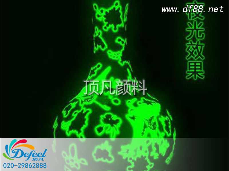 夜光陶瓷颜料掀起工艺品新设计潮流